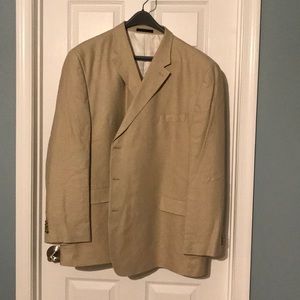Sean John Tan linen sport coat